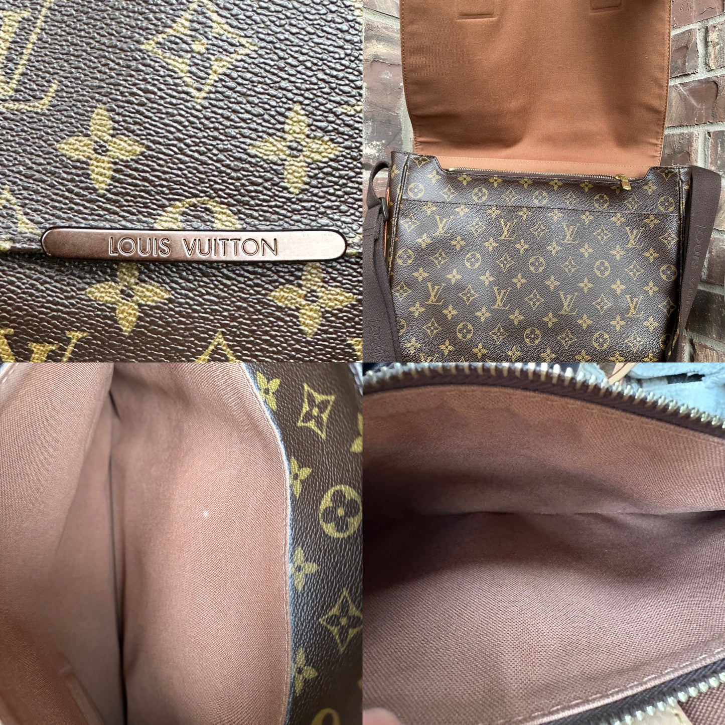 Louis Vuitton Beaubourg Messenger Bag Monogram Canvas MM 89923