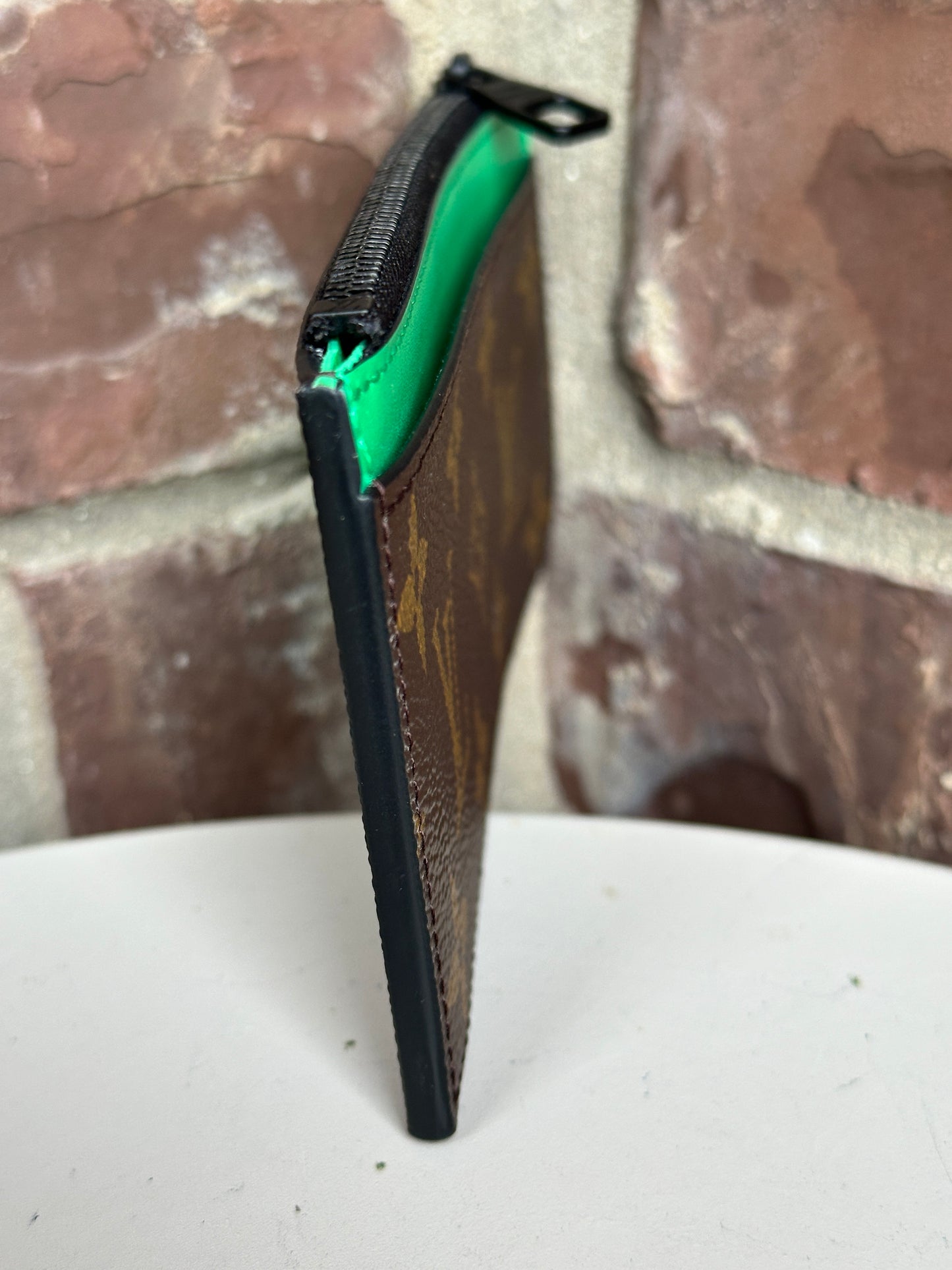 Louis Vuitton Coin Card Holder Macassar Monogram Canvas 46898