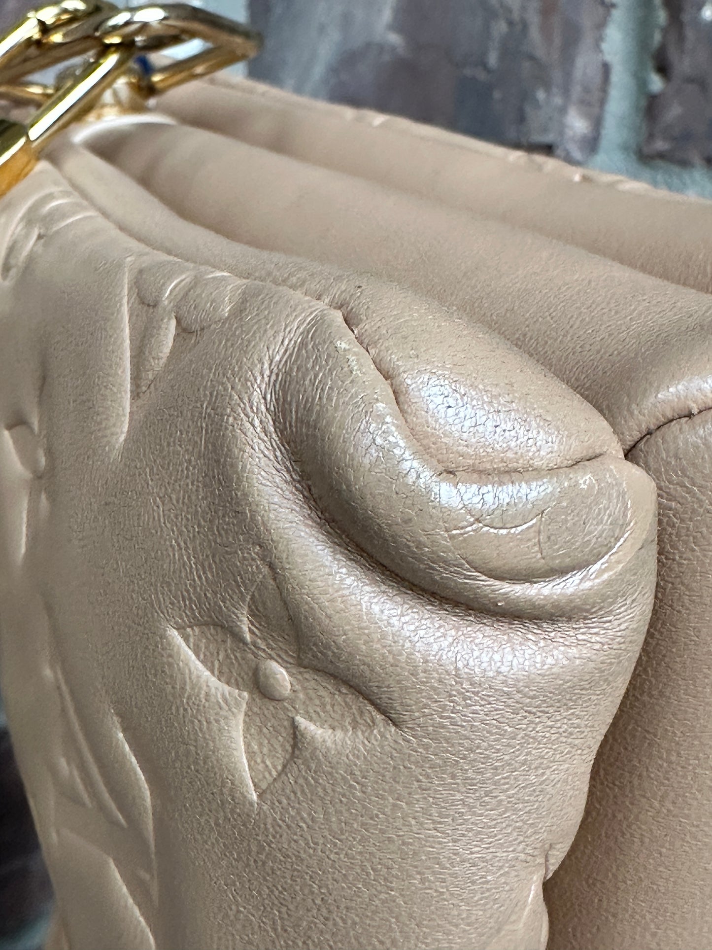 Louis Vuitton Coussin Bag Monogram Embossed Lambskin PM	67768