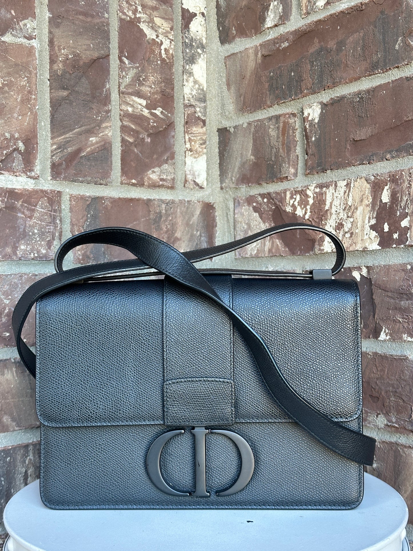 Christian Dior Ultra Matte 30 Montaigne Flap Bag Leather 432579