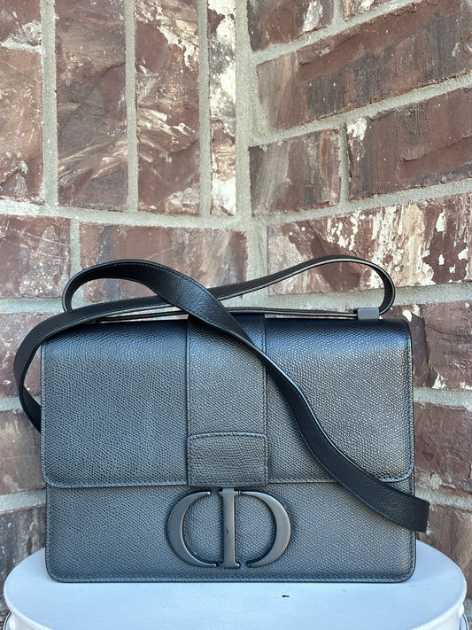 Christian Dior Ultra Matte 30 Montaigne Flap Bag Leather 432579