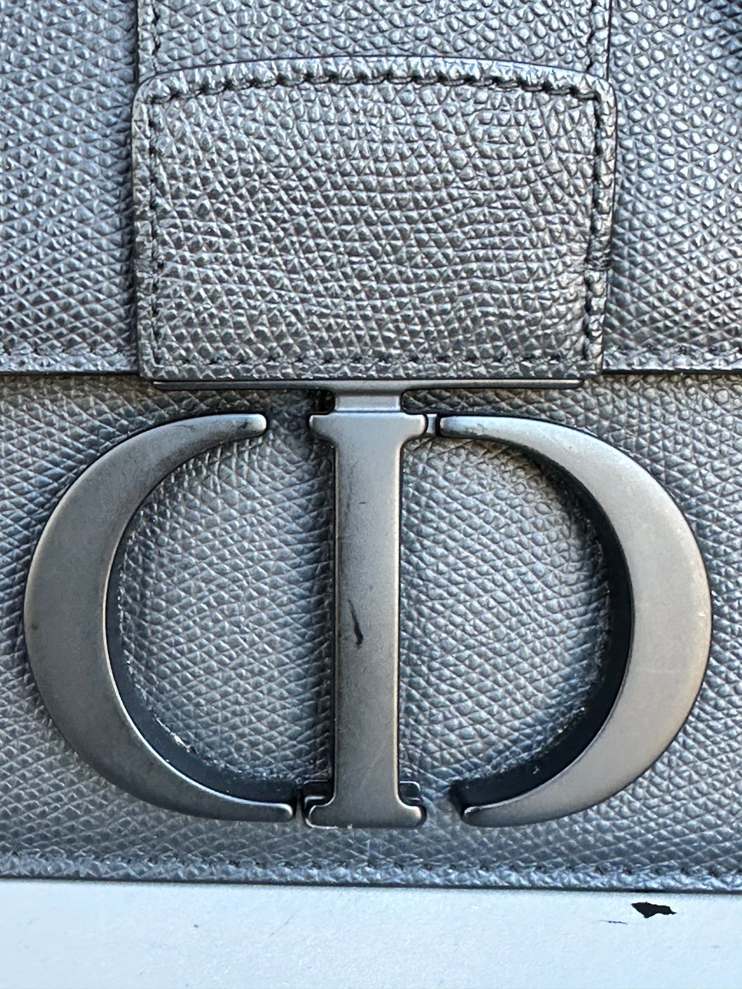 Christian Dior Ultra Matte 30 Montaigne Flap Bag Leather 432579