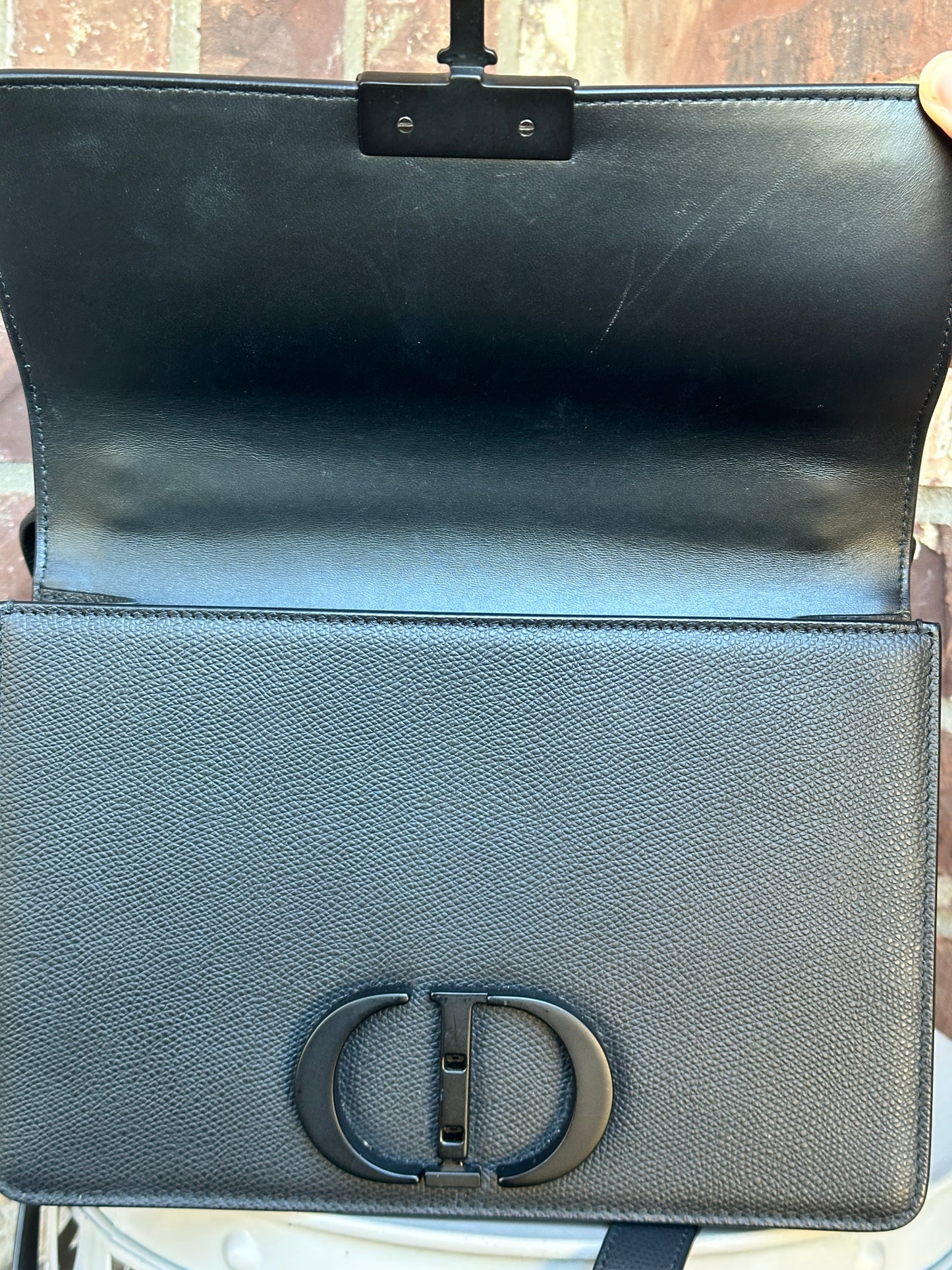 Christian Dior Ultra Matte 30 Montaigne Flap Bag Leather 432579