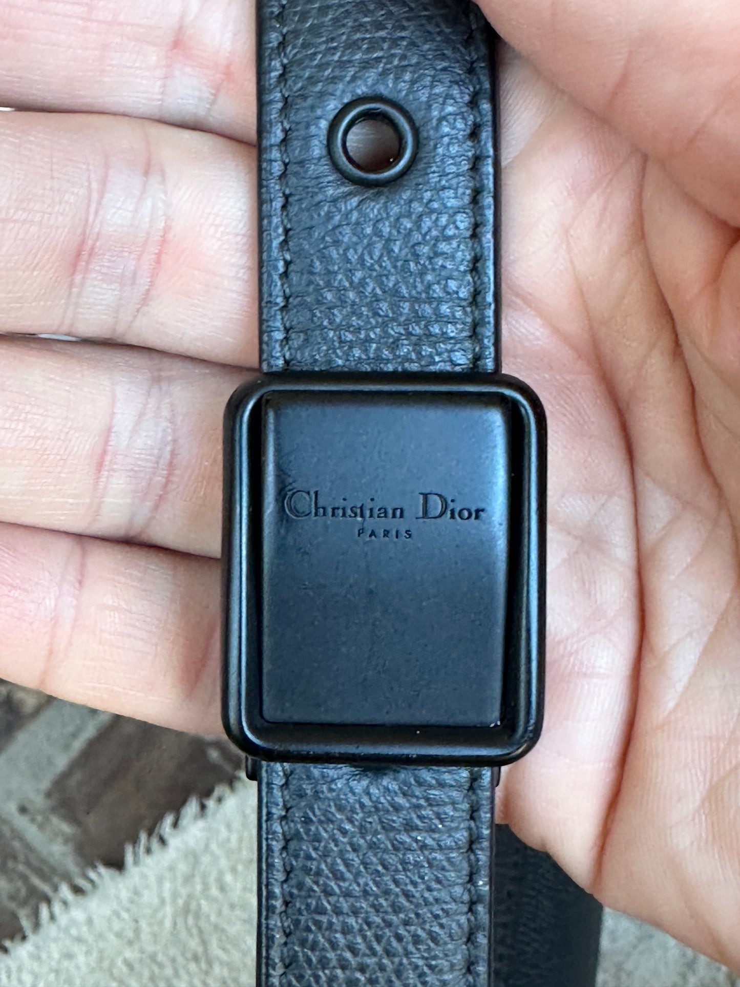 Christian Dior Ultra Matte 30 Montaigne Flap Bag Leather 432579