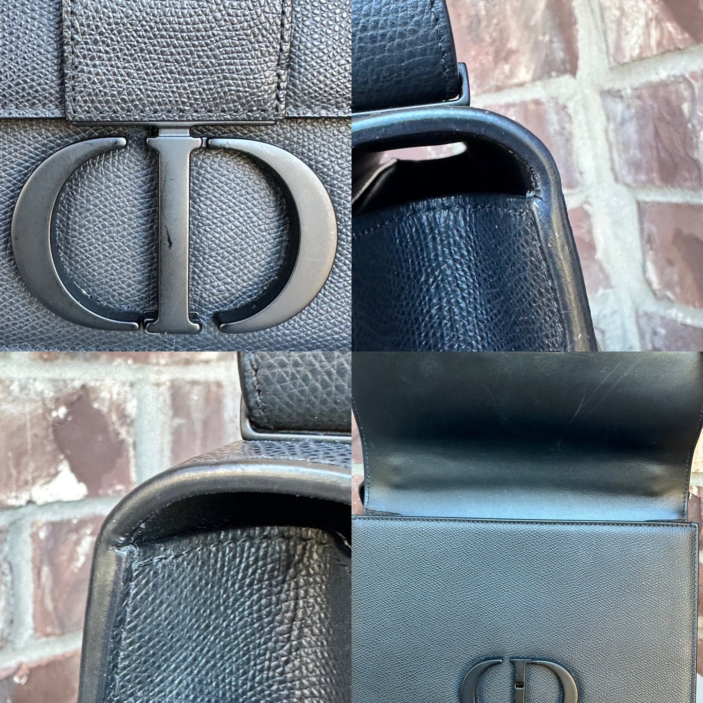 Christian Dior Ultra Matte 30 Montaigne Flap Bag Leather 432579