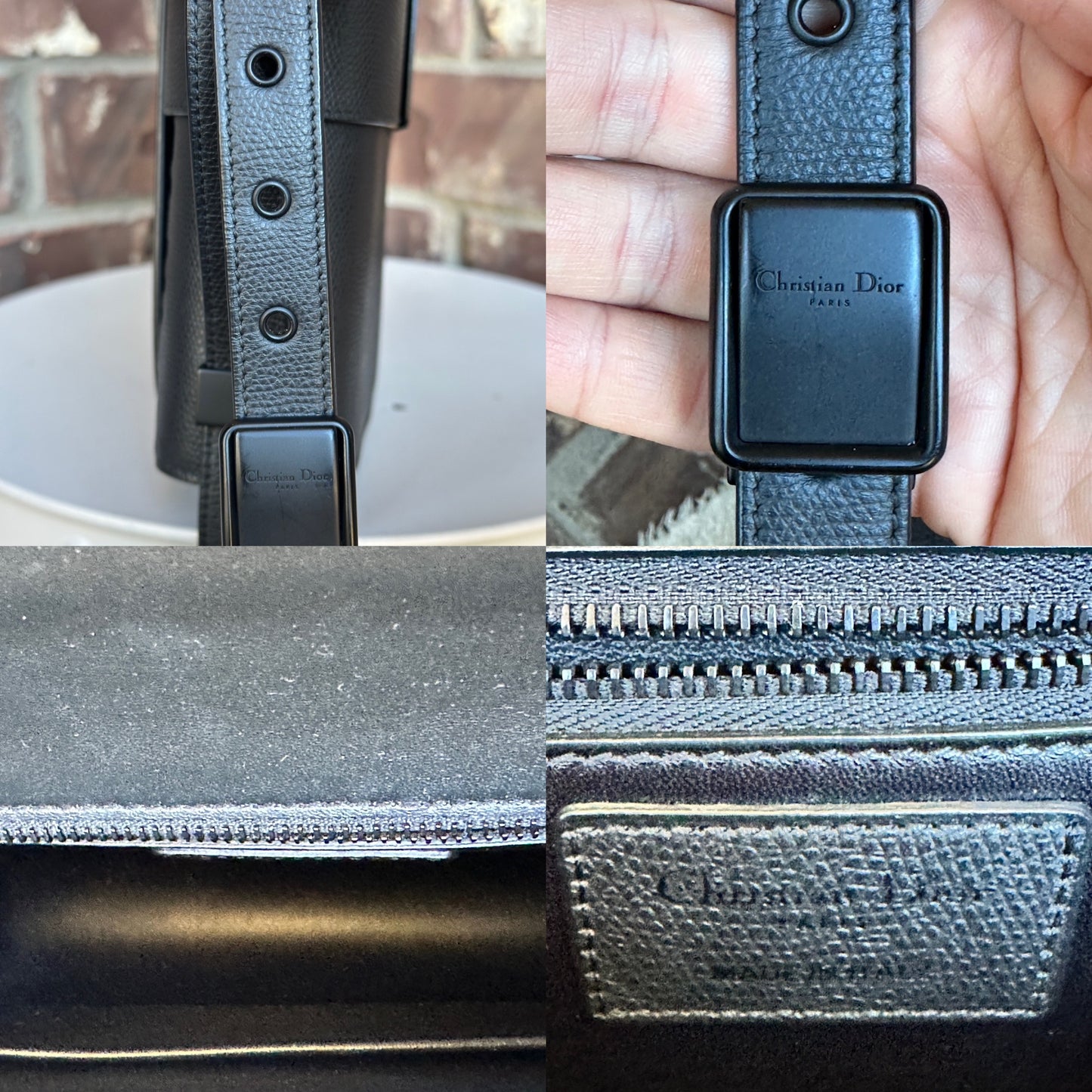 Christian Dior Ultra Matte 30 Montaigne Flap Bag Leather 432579