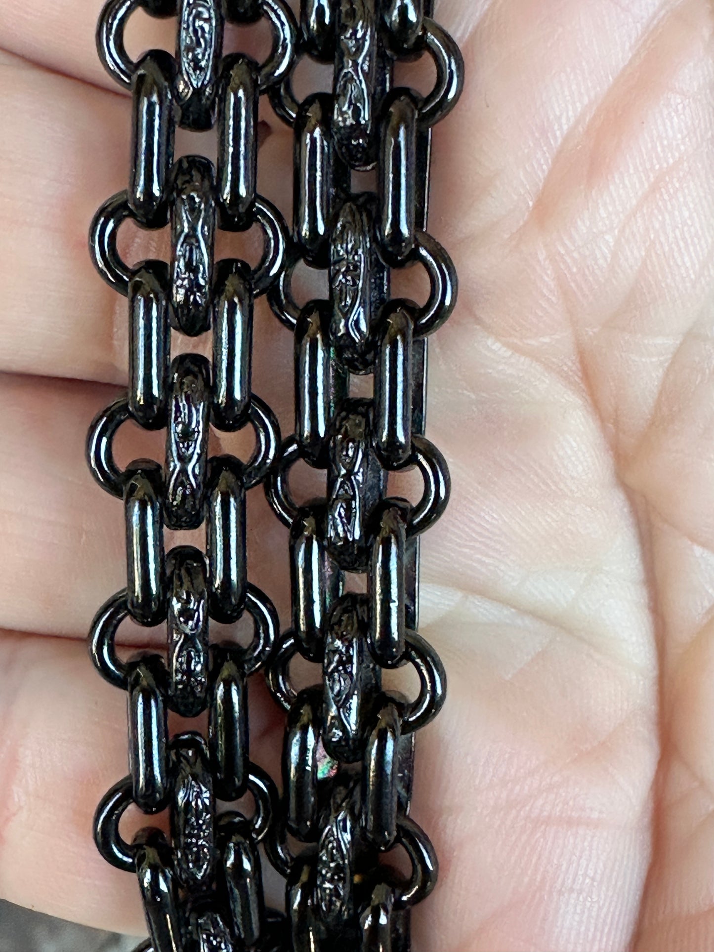 Chanel So Black Reissue 2.55 Flap Bag Chevron Aged Calfskin 225	57985