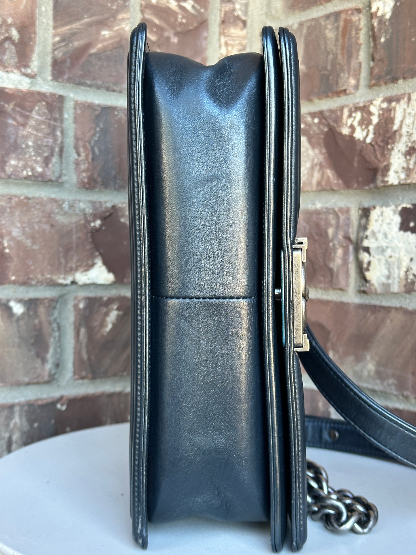 Chanel Paris-Dallas Boy Flap Bag Limited Edition Metallized Strass Old Medium 436609