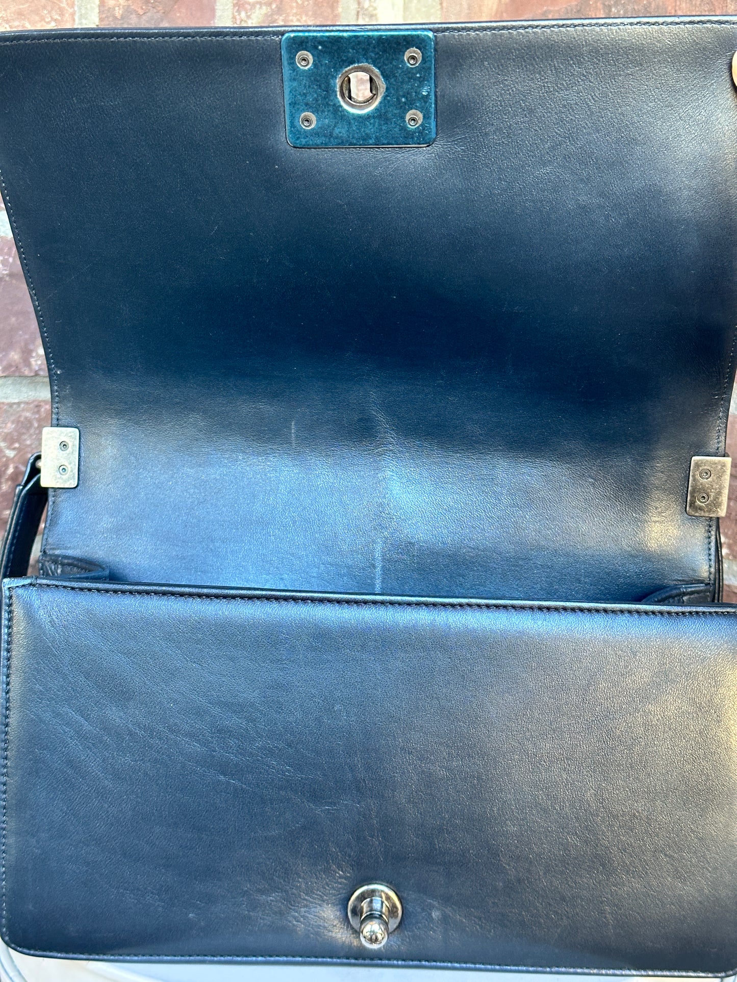 Chanel Paris-Dallas Boy Flap Bag Limited Edition Metallized Strass Old Medium 436609