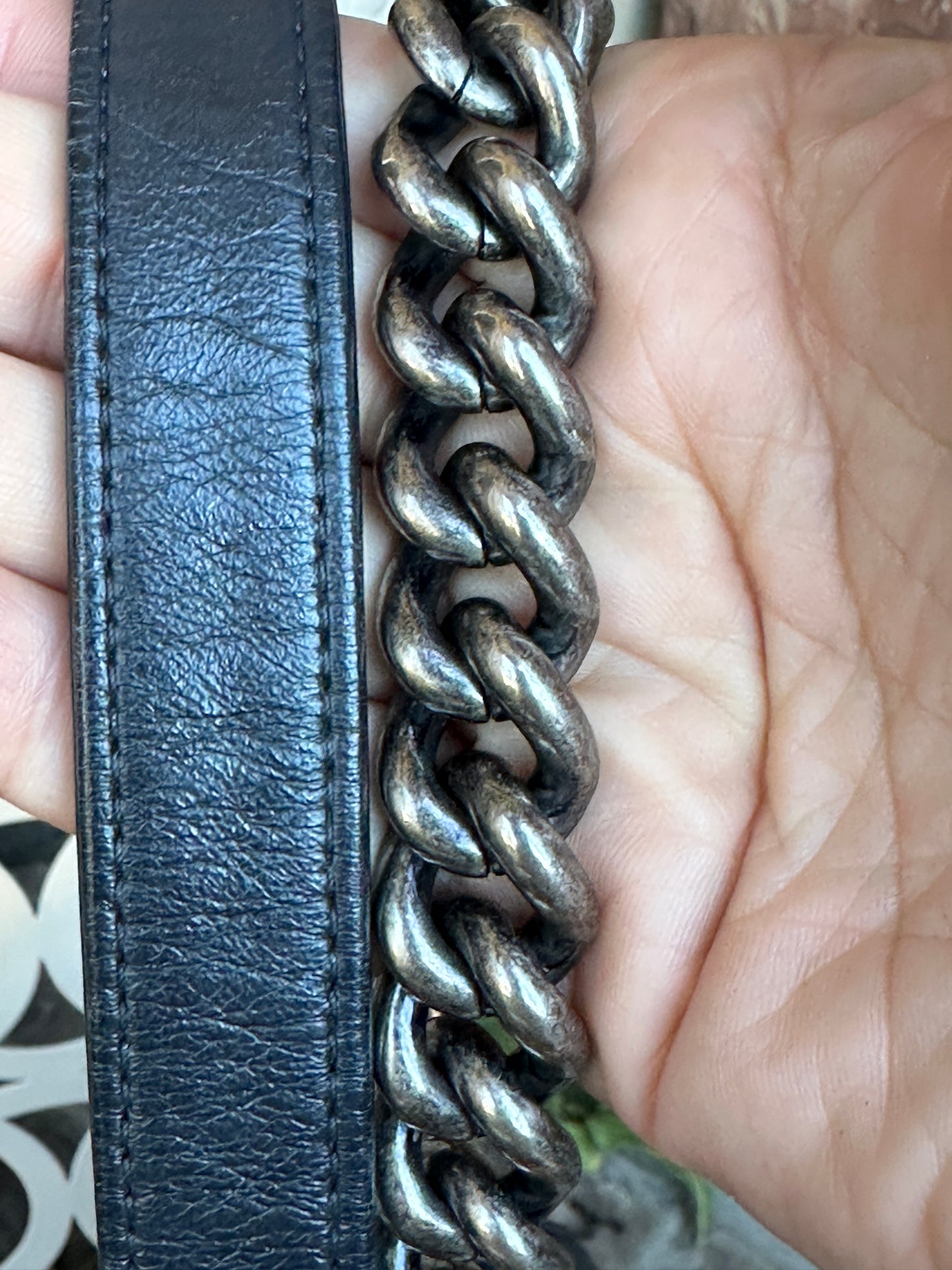 Chanel Paris-Dallas Boy Flap Bag Limited Edition Metallized Strass Old Medium 436609