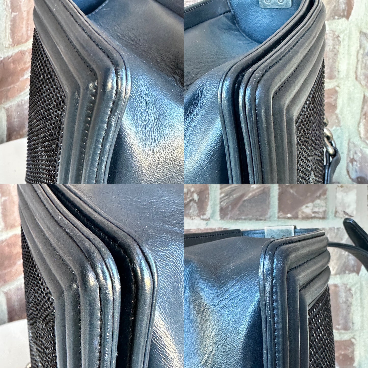 Chanel Paris-Dallas Boy Flap Bag Limited Edition Metallized Strass Old Medium 436609