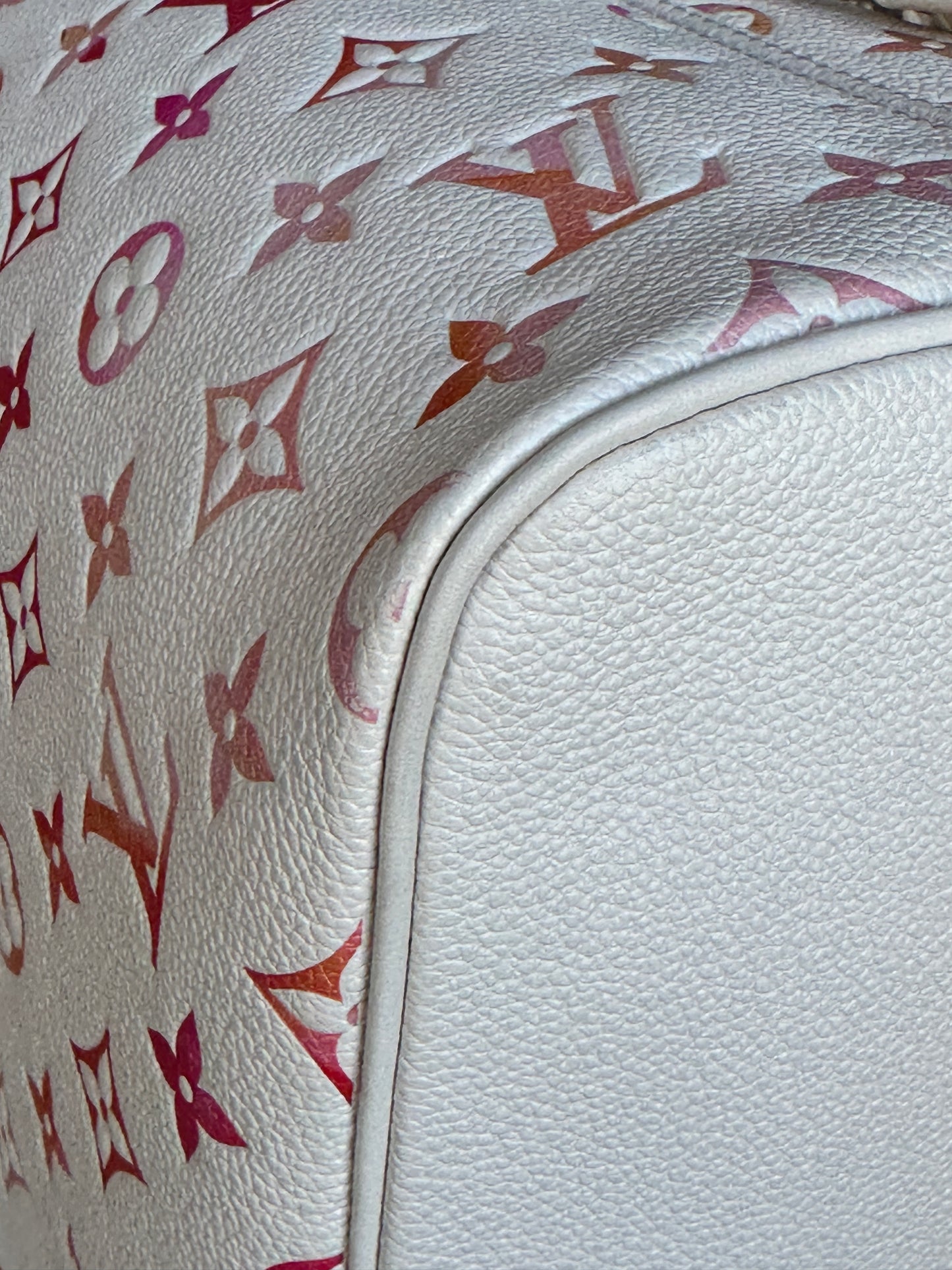 Louis Vuitton Neverfull NM Tote Monogram Empreinte Sunrise Aquarelle MM 59024