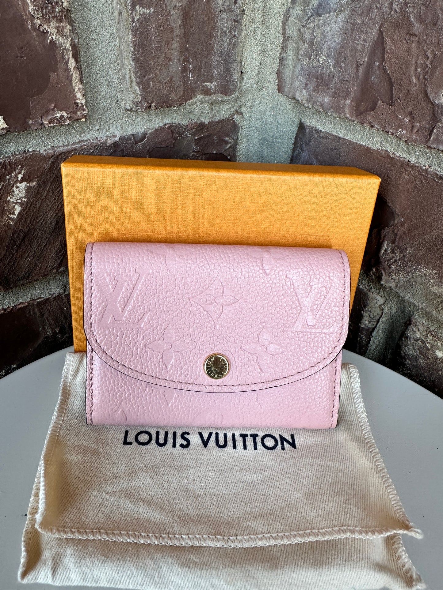 Louis Vuitton Monogram Empreinte Leather Rosalie Coin Purse