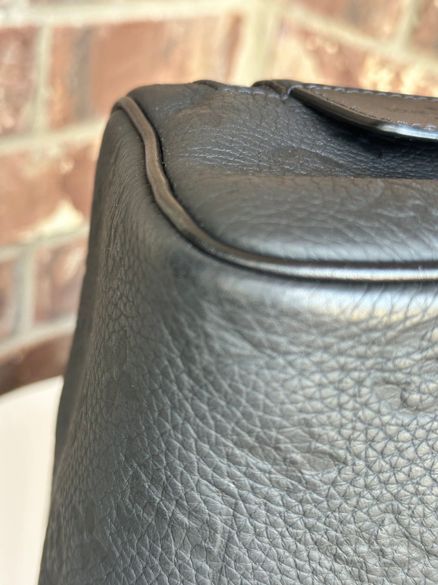 Louis Vuitton Dopp Kit Toiletry Pouch Taurillon Monogram Leather 85243