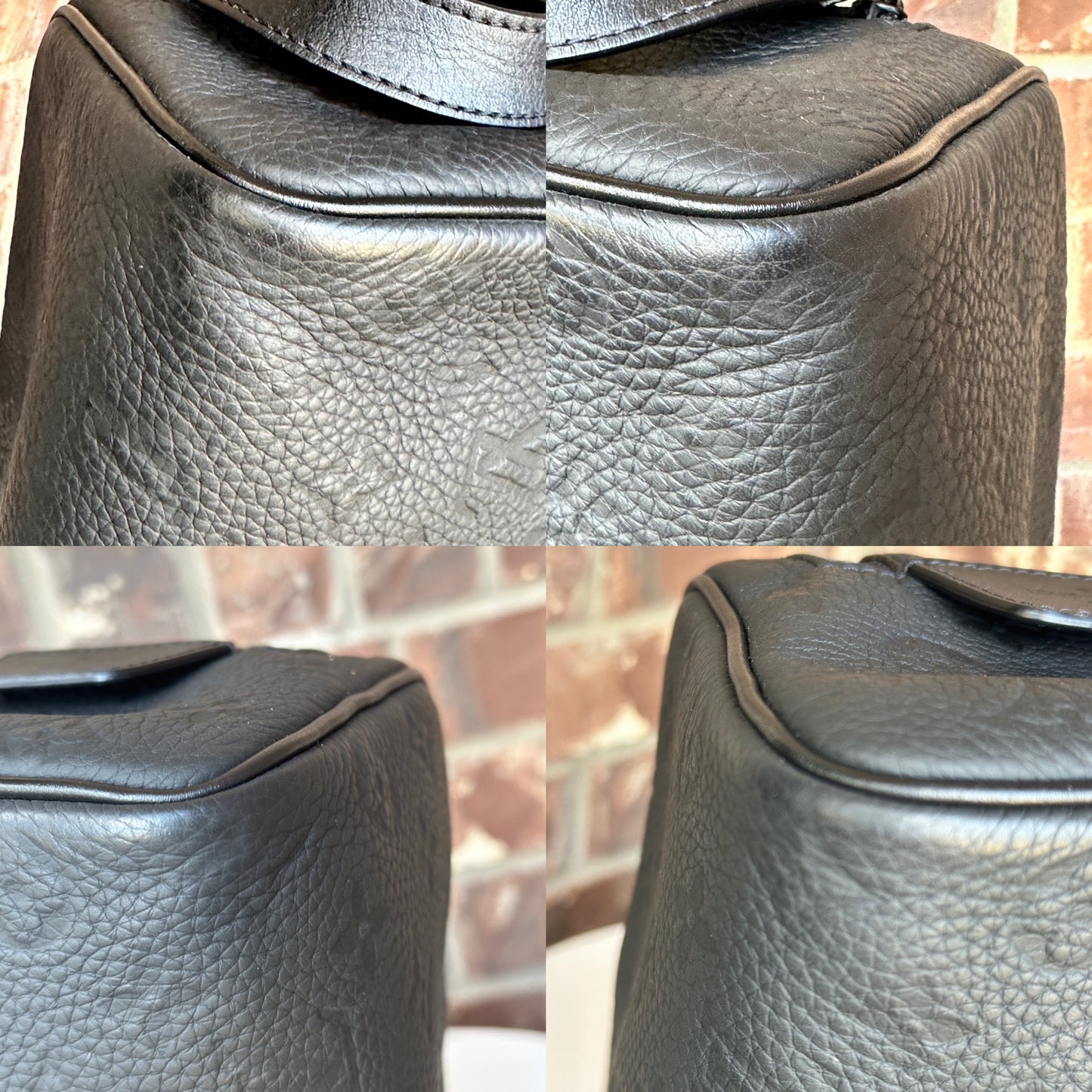 Louis Vuitton Dopp Kit Toiletry Pouch Taurillon Monogram Leather 85243