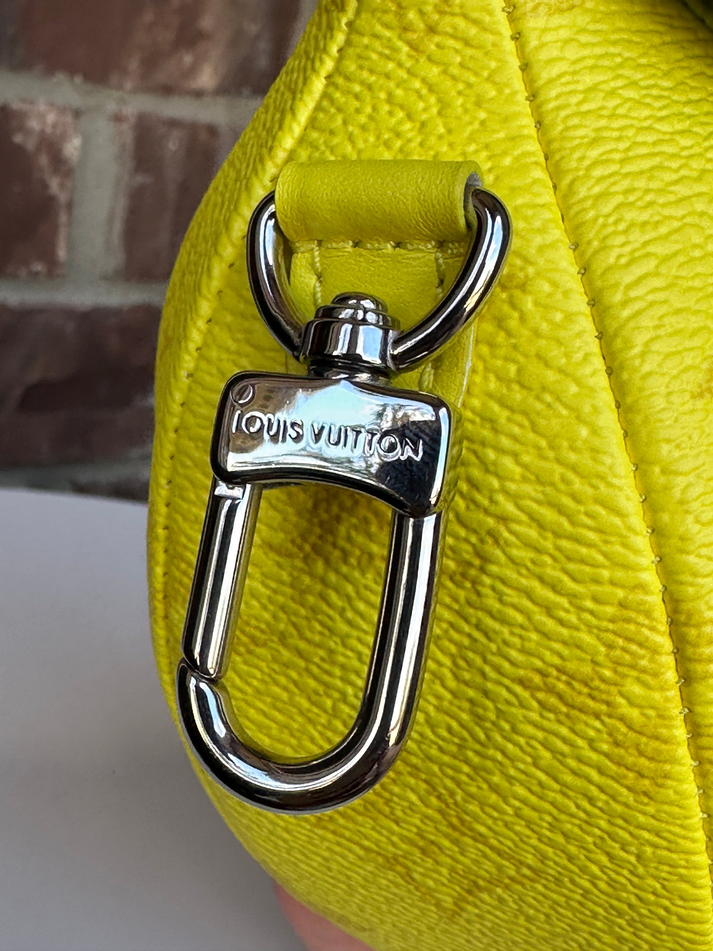 Louis Vuitton Lemon Limited Edition Pouch 40954