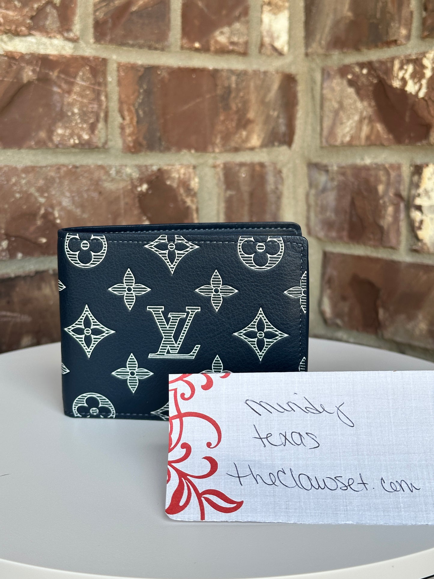 Louis Vuitton Multiple Wallet Monogram Shadow Leather 51189