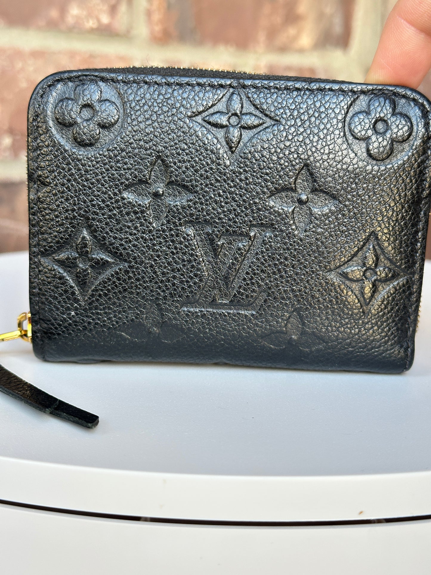 Louis Vuitton Zippy Coin Purse Monogram Empreinte Leather 54687