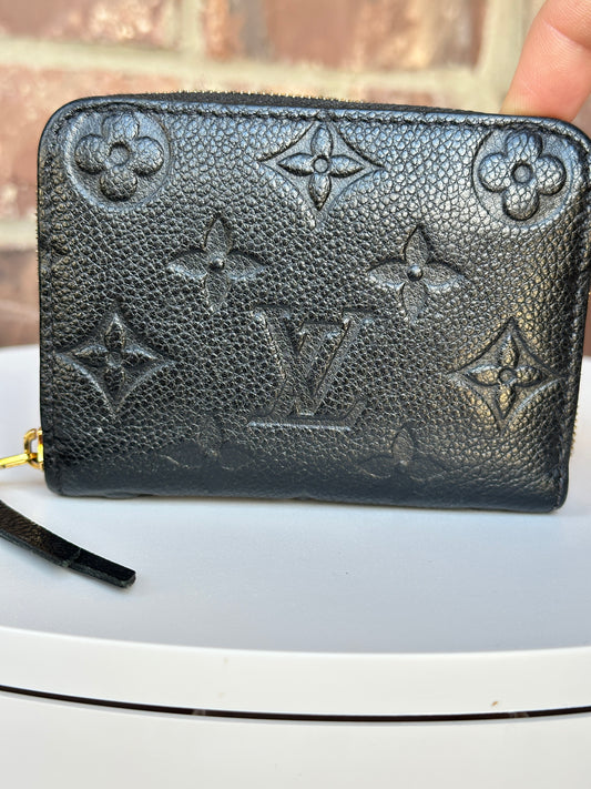 Louis Vuitton Zippy Coin Purse Monogram Empreinte Leather 54687
