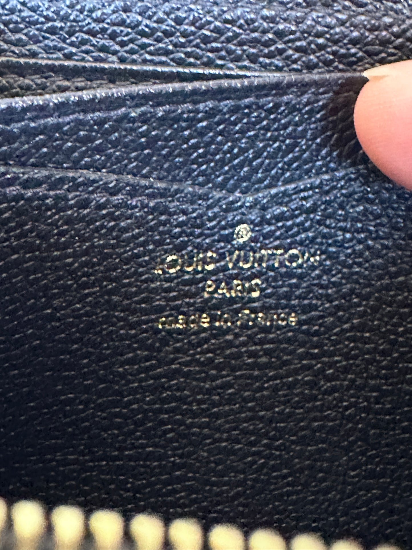 Louis Vuitton Zippy Coin Purse Monogram Empreinte Leather 54687