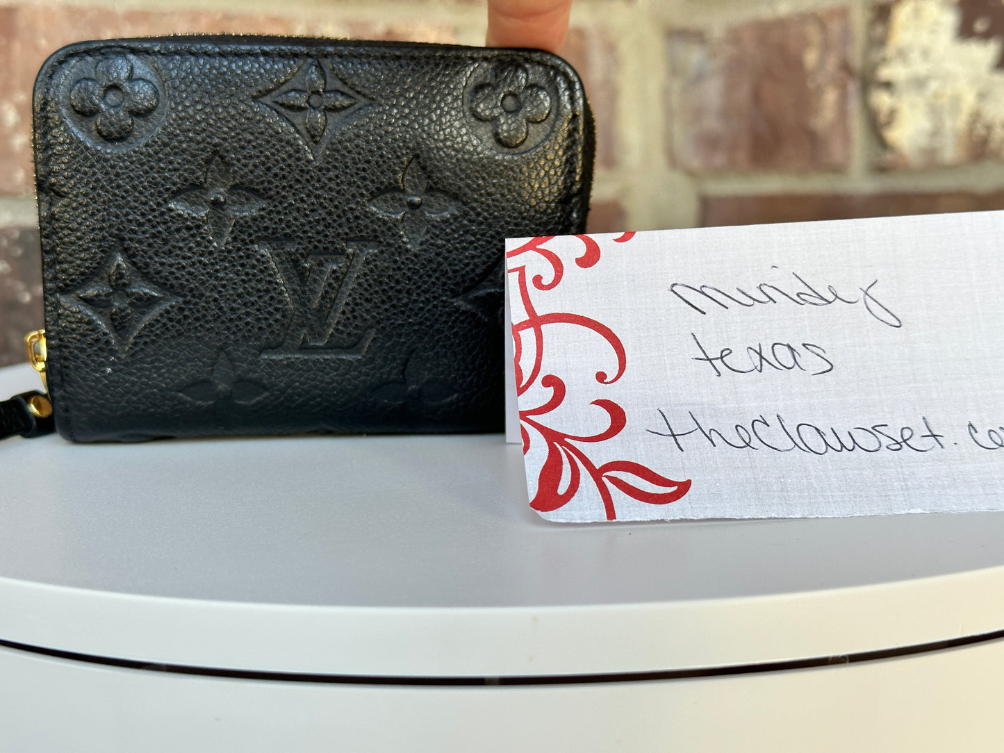 Louis Vuitton Zippy Coin Purse Monogram Empreinte Leather 54687