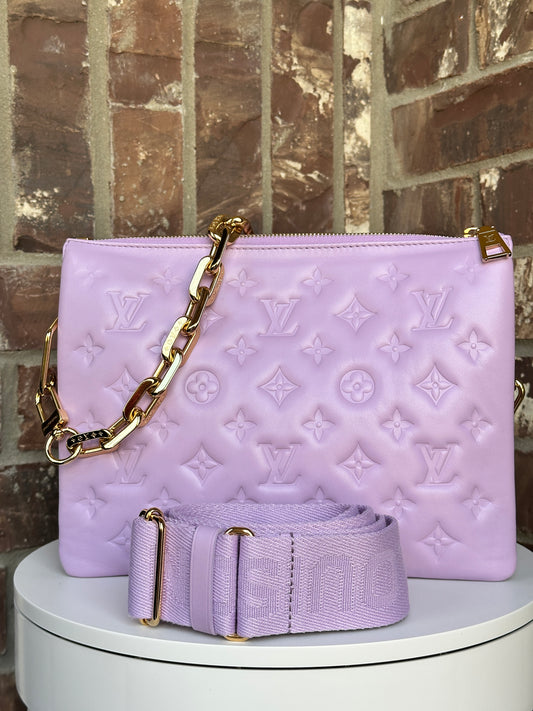 Louis Vuitton Coussin Embossed Lambskin PM