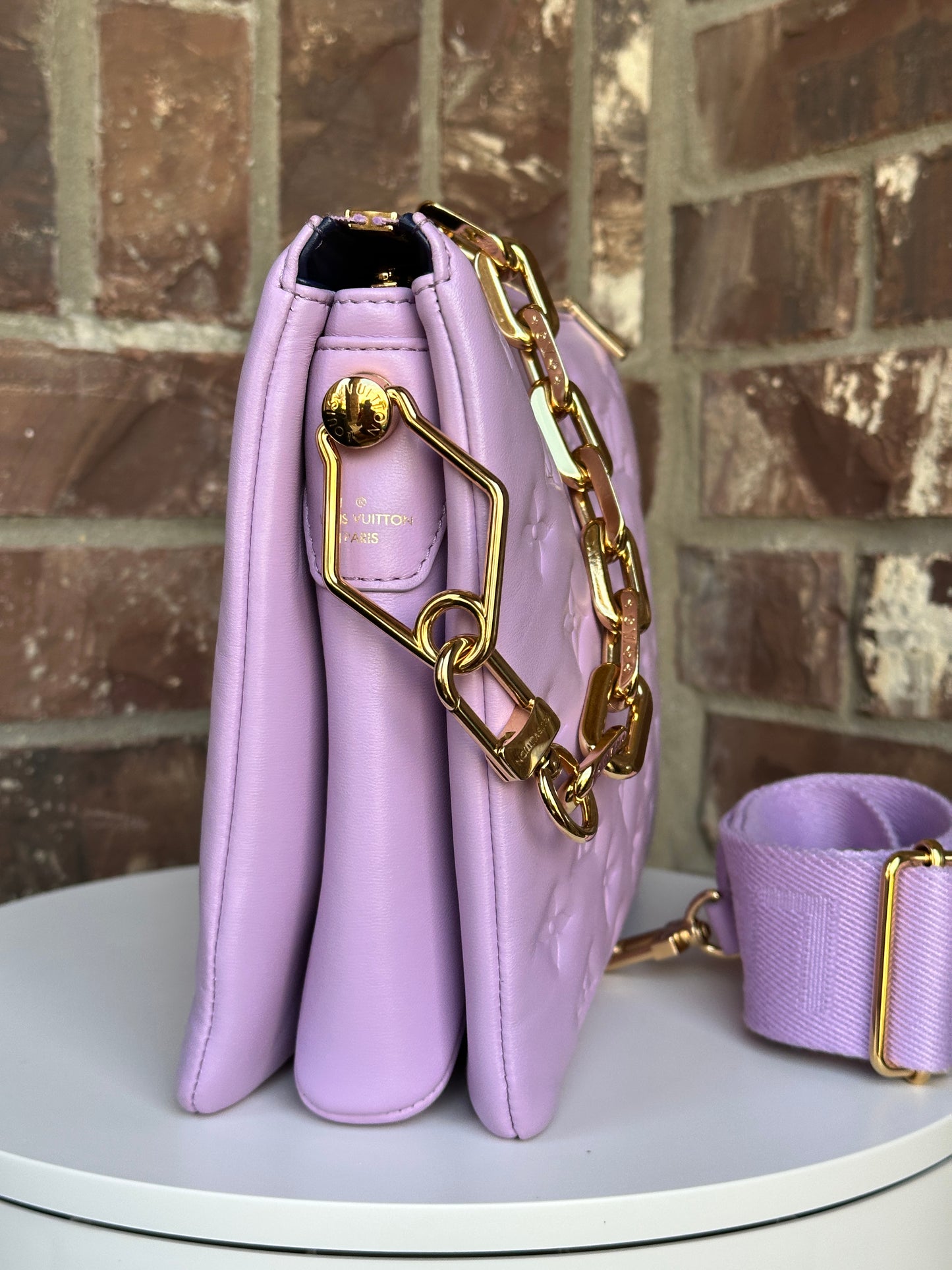 Louis Vuitton Coussin Embossed Lambskin PM