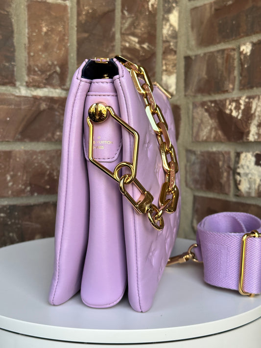 Louis Vuitton Coussin Embossed Lambskin PM