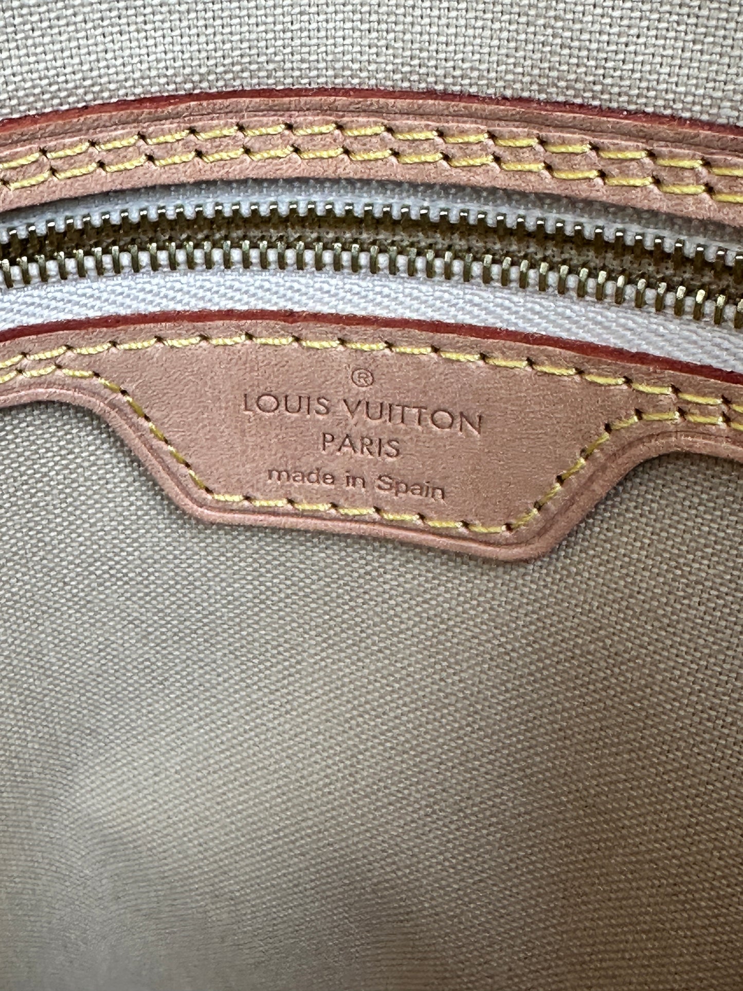 Louis Vuitton All In Handbag Damier Azur Canvas MM 67322