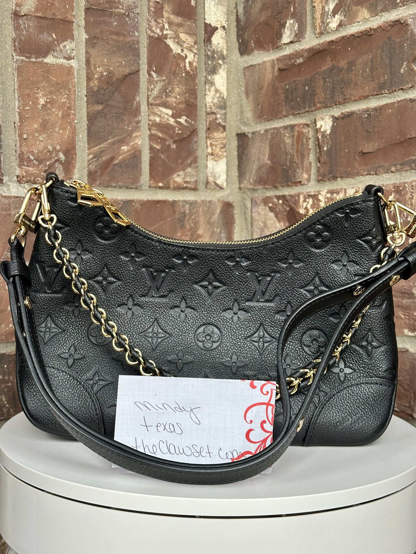 Louis Vuitton Boulogne Empreinte PM Handbag