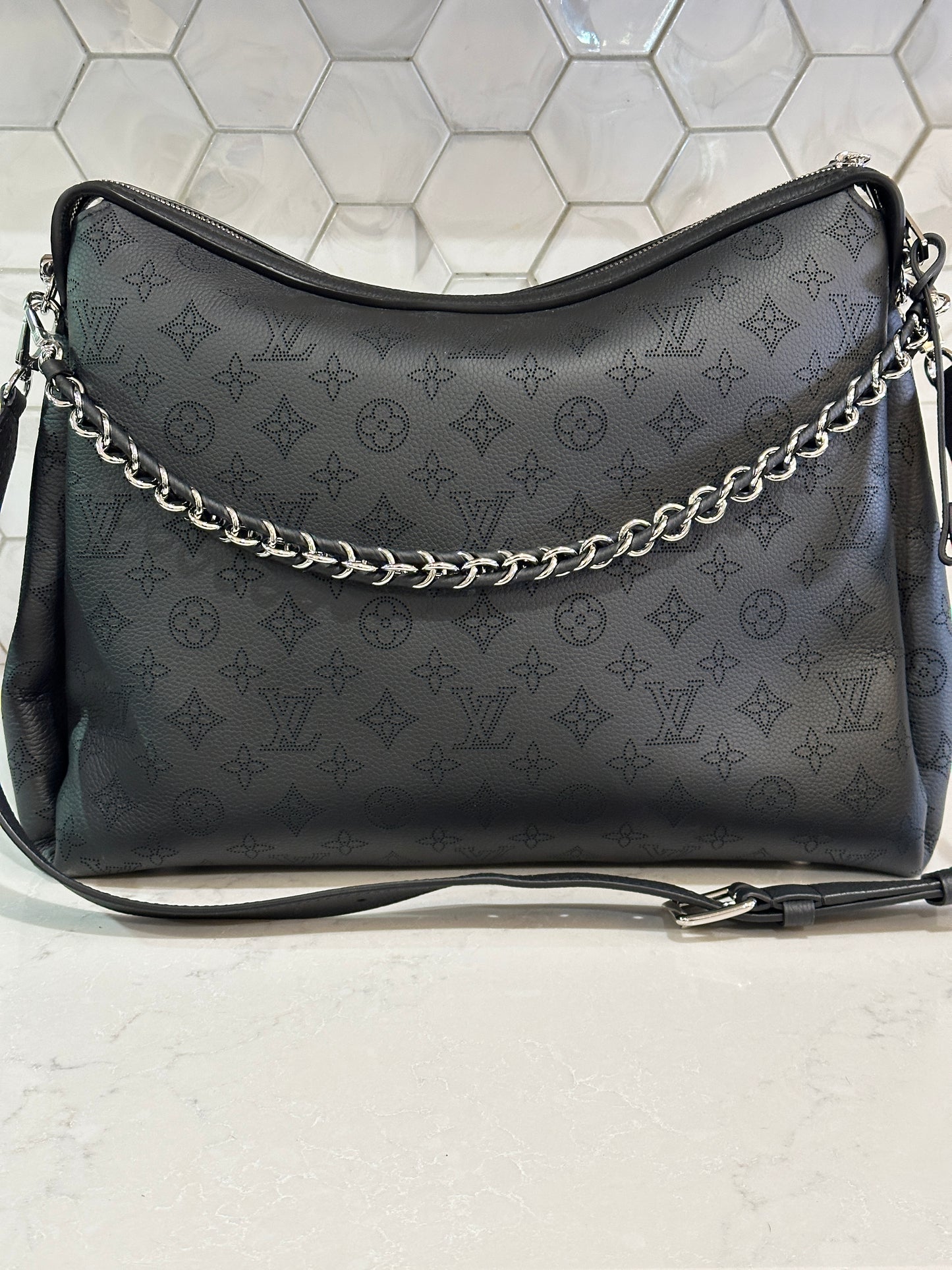 Louis Vuitton Hand It All Bag Mahina Leather MM 69064