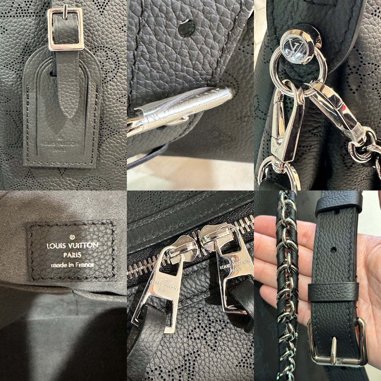 Louis Vuitton Hand It All Bag Mahina Leather MM 69064