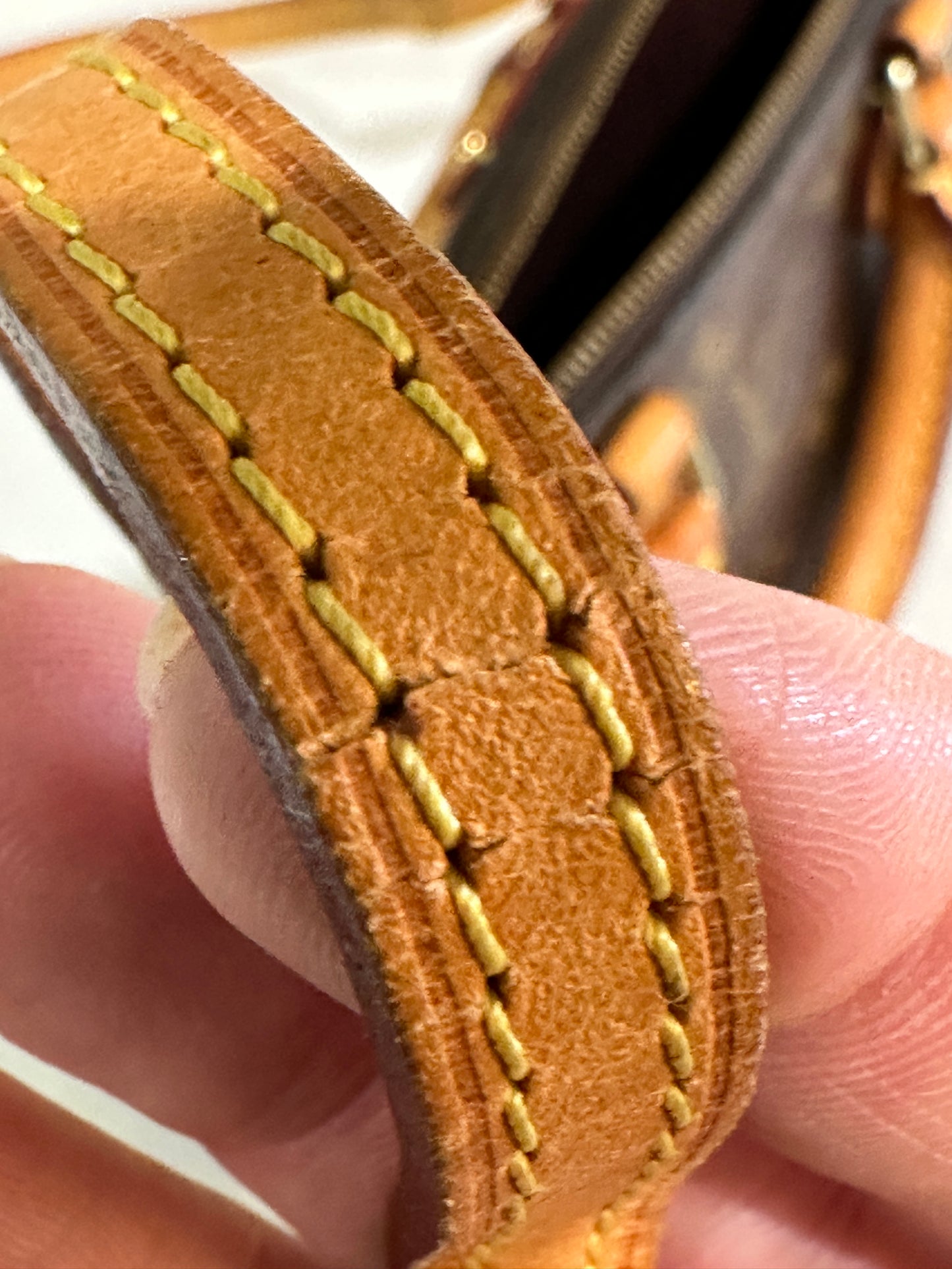 Louis Vuitton Turenne Handbag Monogram Canvas Nano 61149