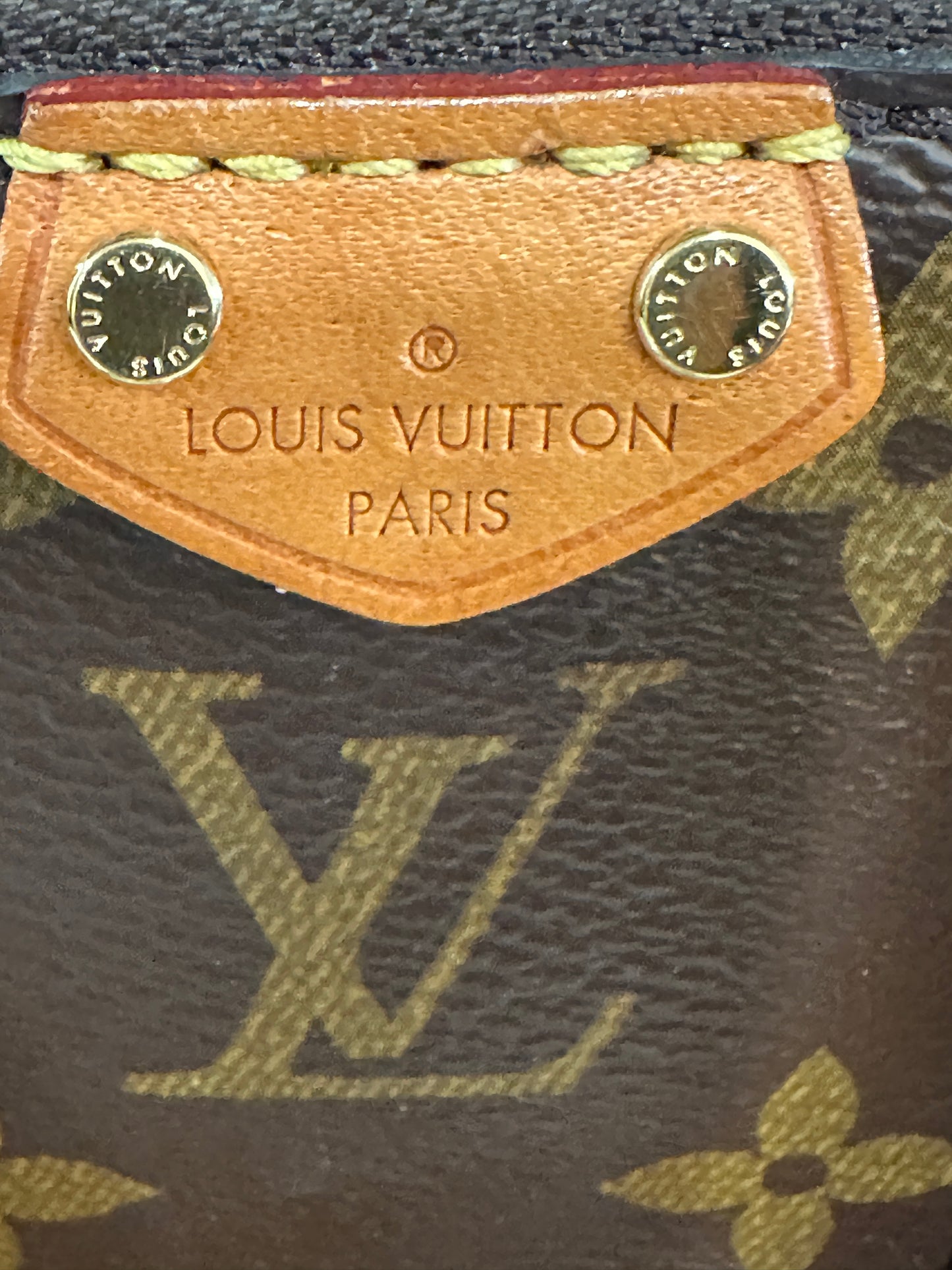 Louis Vuitton Turenne Handbag Monogram Canvas Nano 61149
