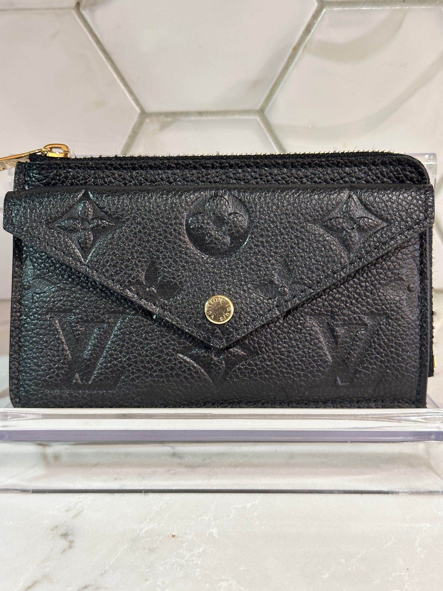 Louis Vuitton Recto Verso Black Empreinte Leather 51129