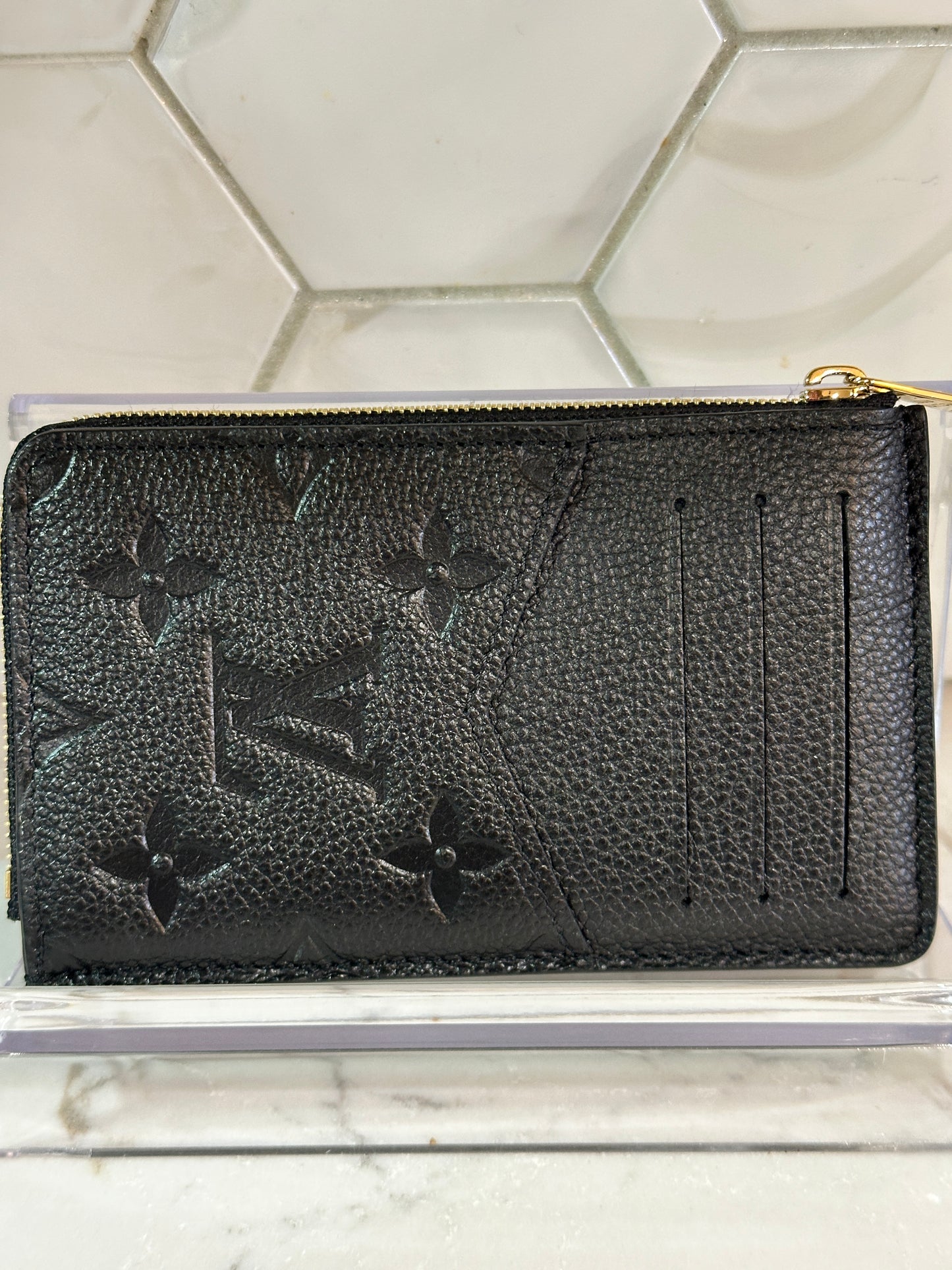 Louis Vuitton Recto Verso Black Empreinte Leather 51129