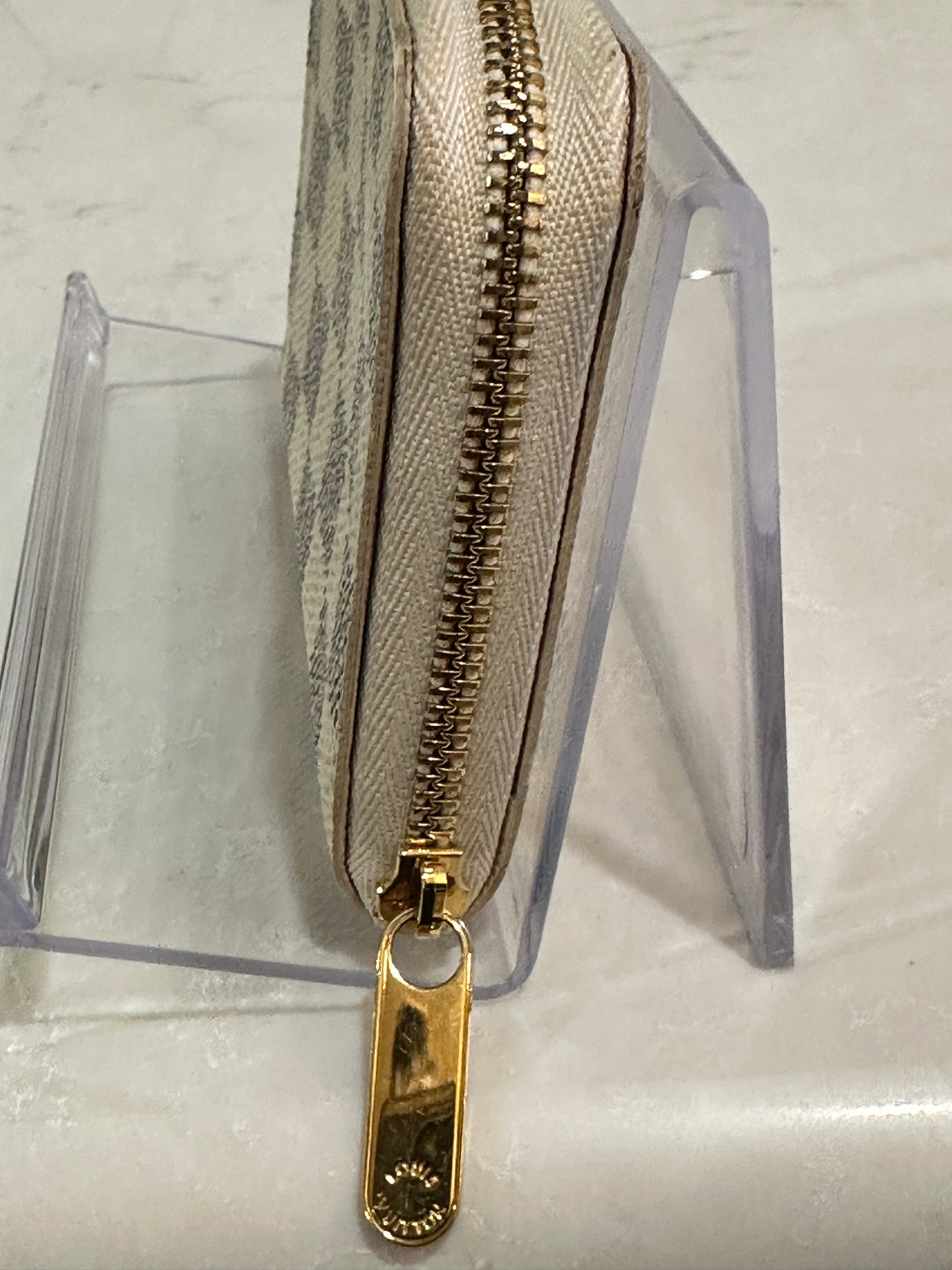 Louis Vuitton Zippy Coin Purse Damier Azur 57002