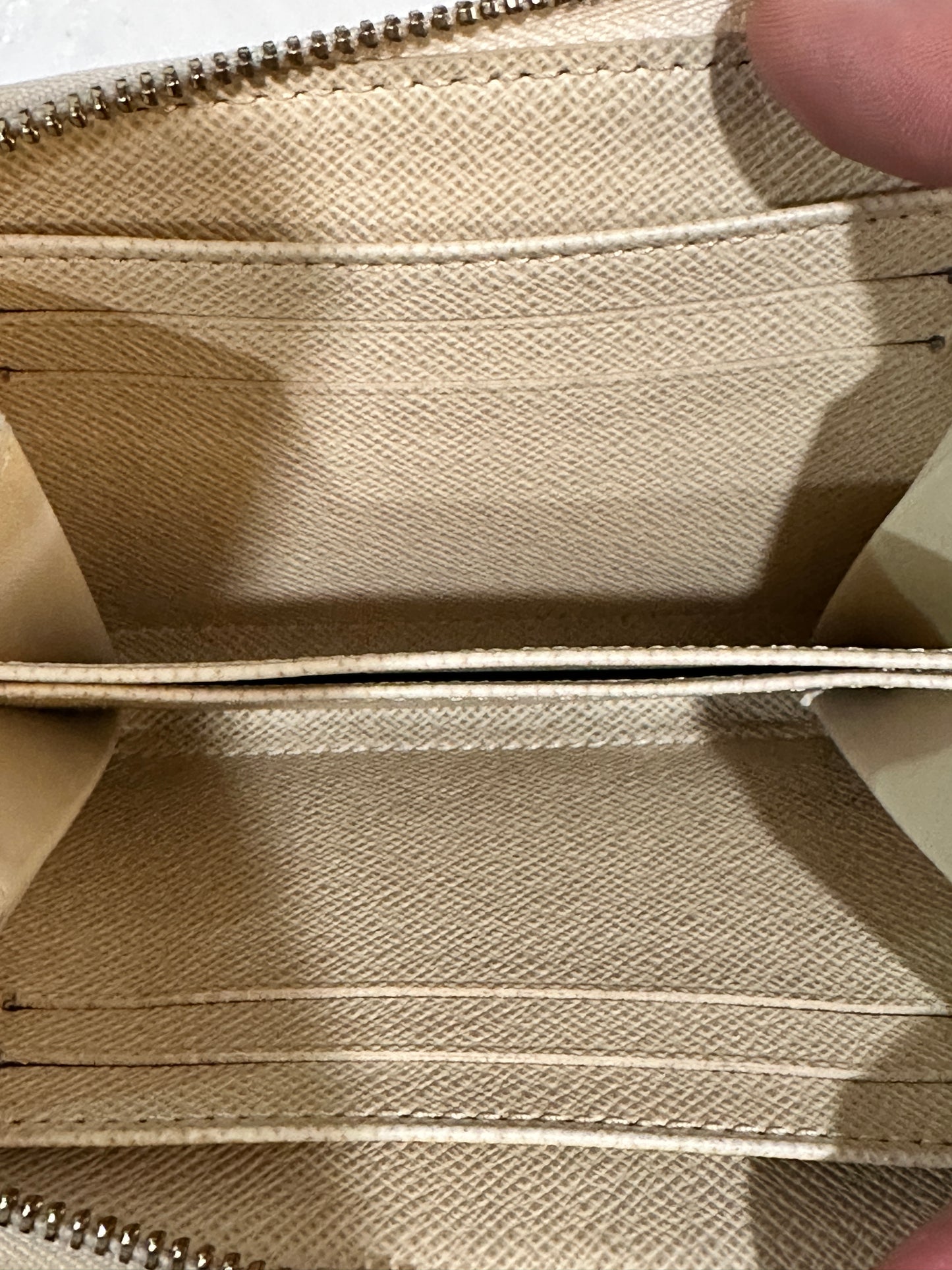 Louis Vuitton Zippy Coin Purse Damier Azur 57002