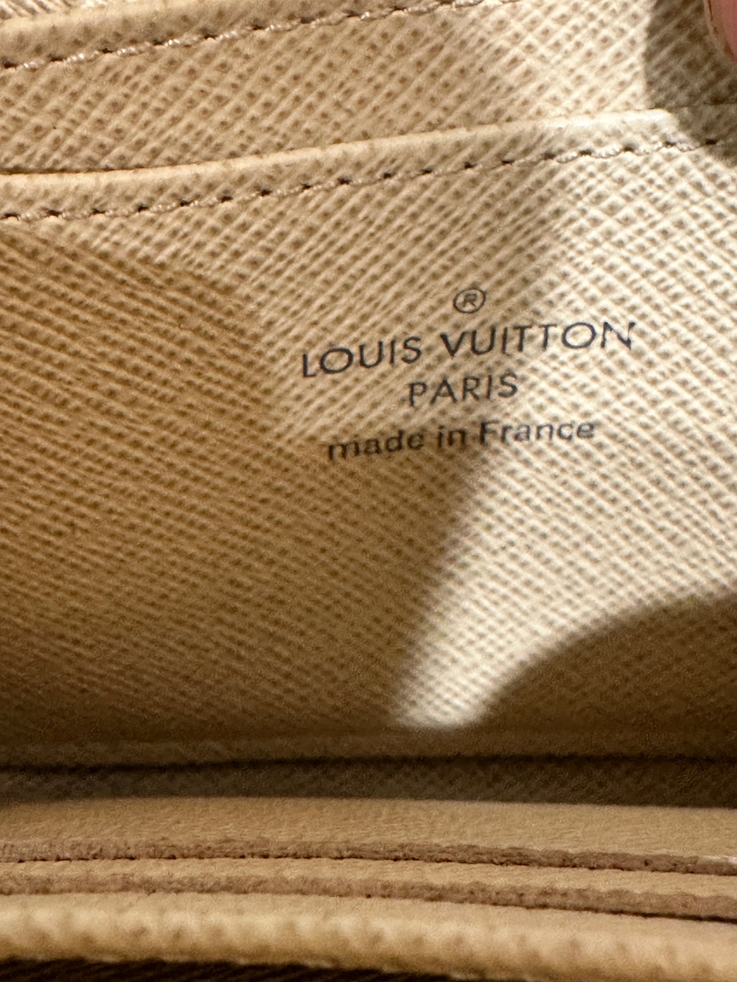 Louis Vuitton Zippy Coin Purse Damier Azur 57002