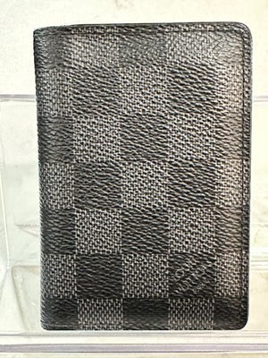 Louis Vuitton Graphite Pocket Organizer 69208