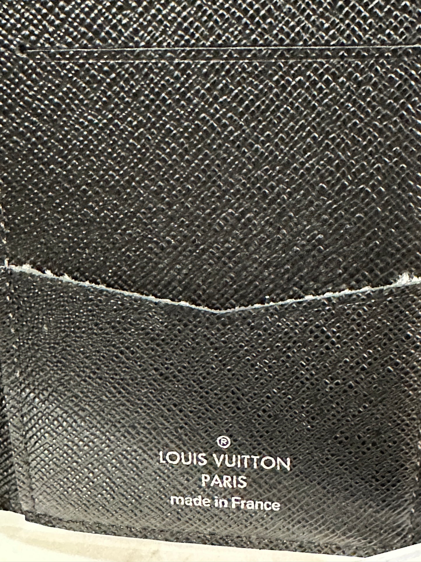 Louis Vuitton Graphite Pocket Organizer 69208