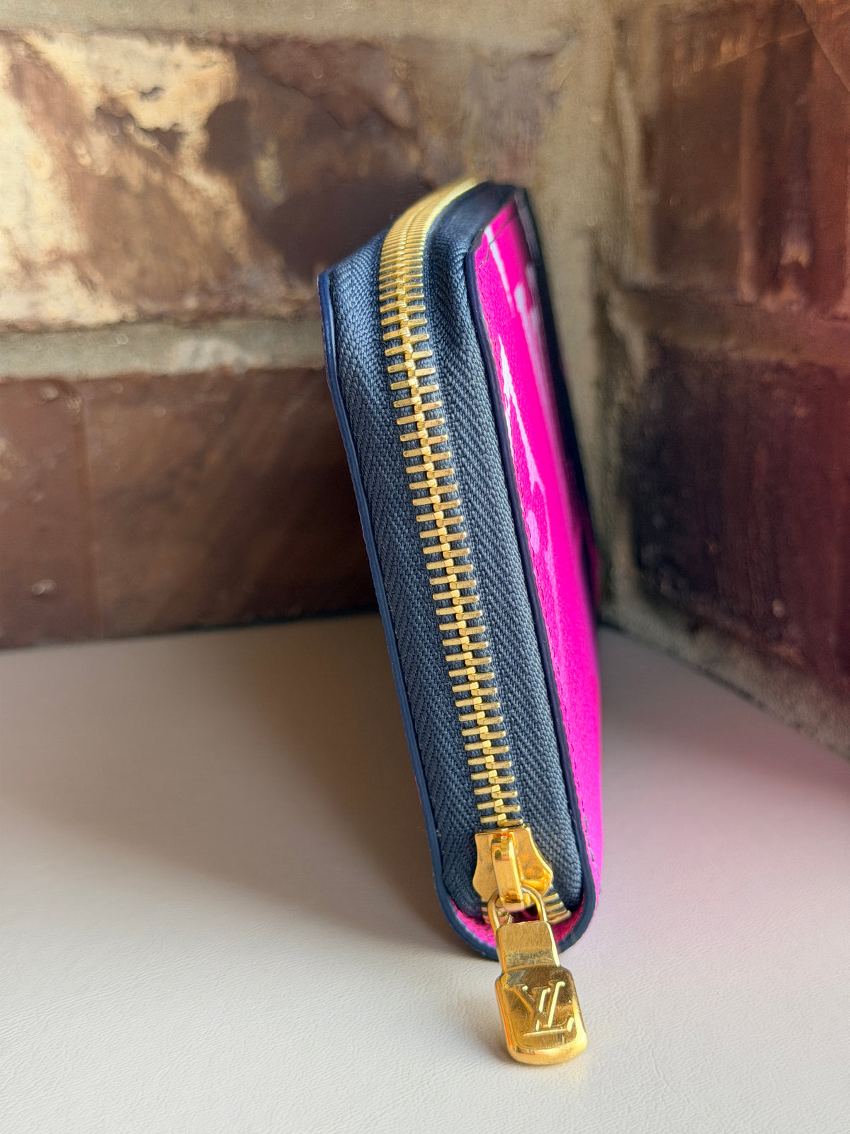 Louis Vuitton Midnight Fuschia Zippy Wallet 23456