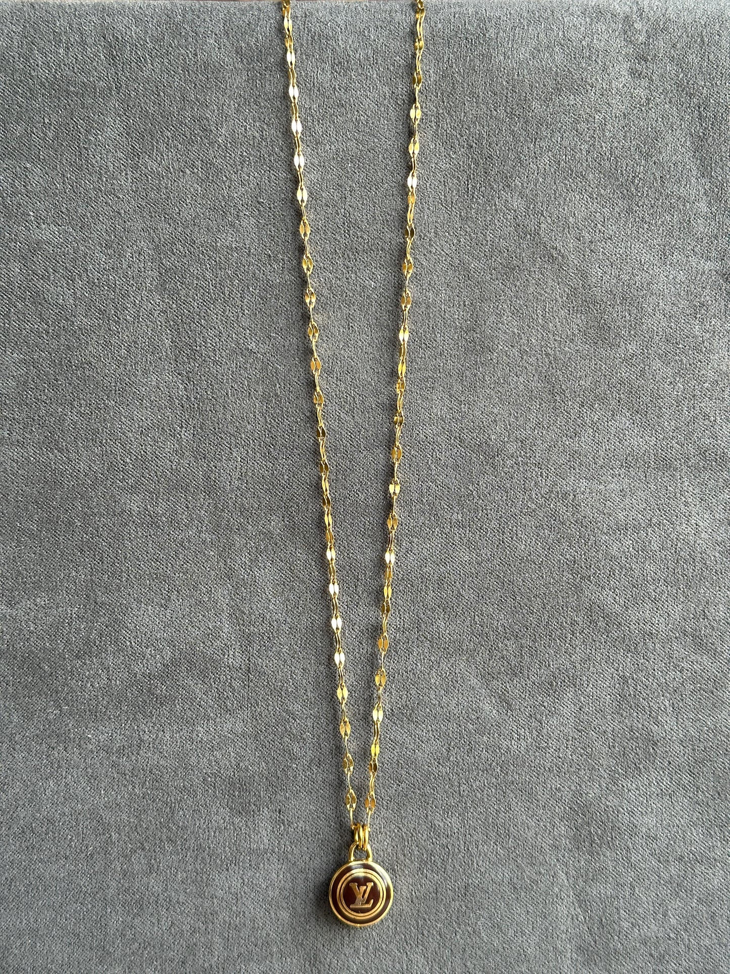 Upcycled Designer Charm Necklace . . . a second story, reimagined