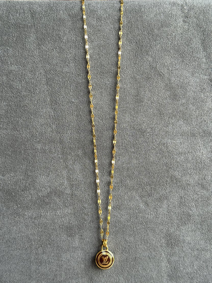 Upcycled Designer Charm Necklace . . . a second story, reimagined