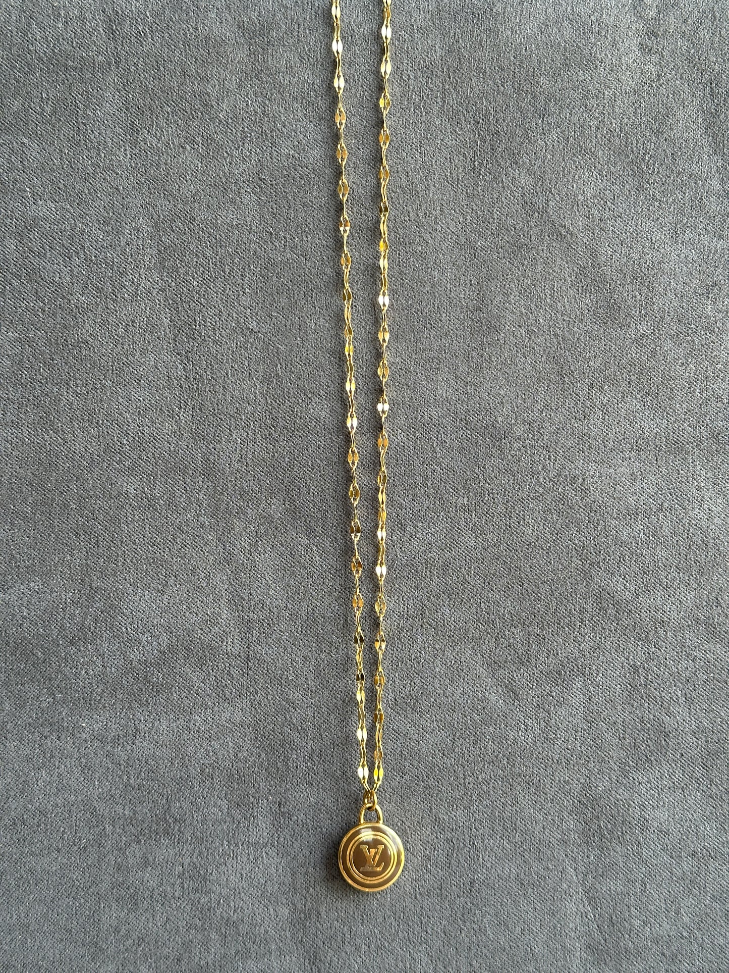 Upcycled Designer Charm Necklace . . . a second story, reimagined
