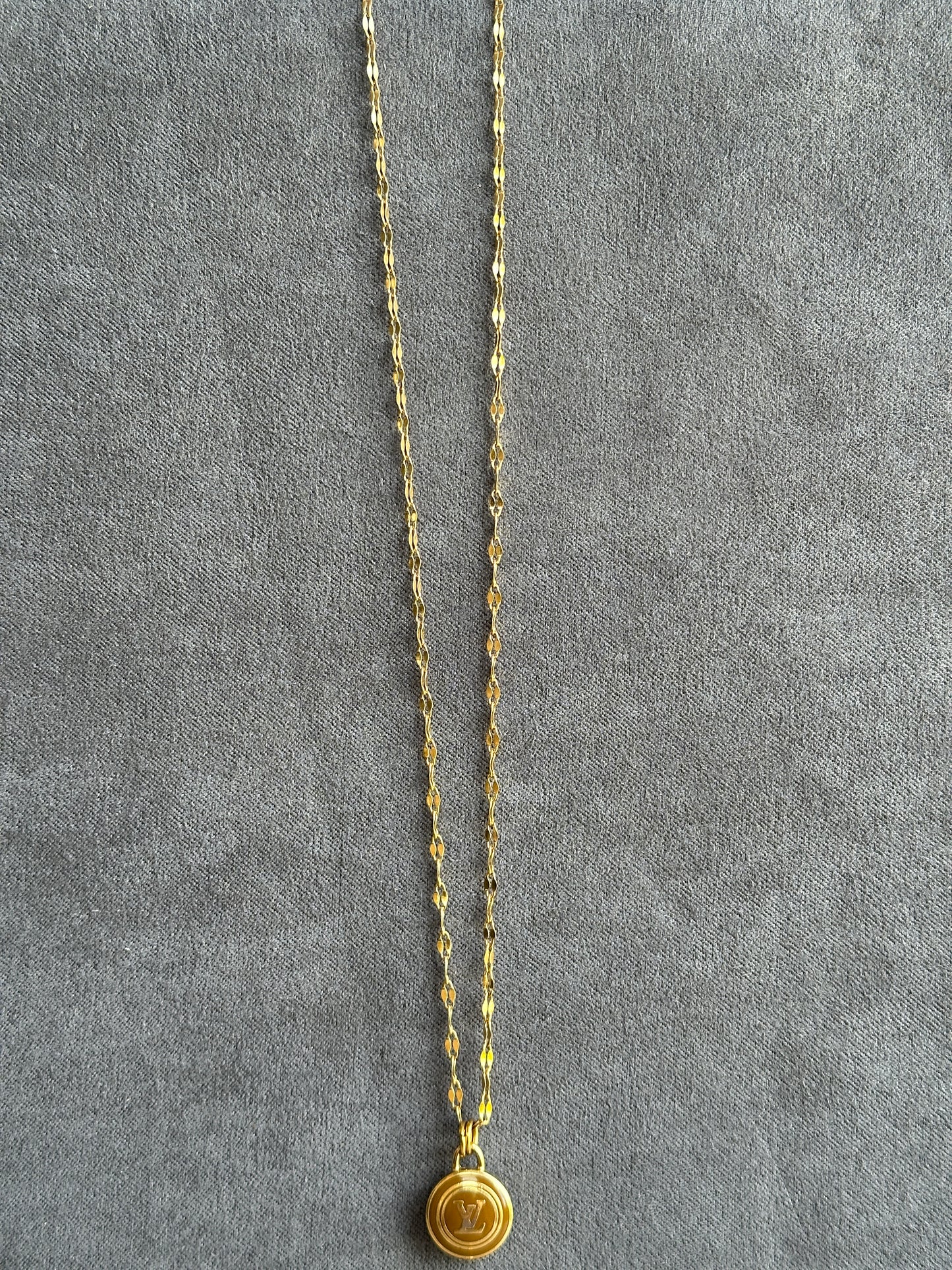 Upcycled Designer Charm Necklace . . . a second story, reimagined