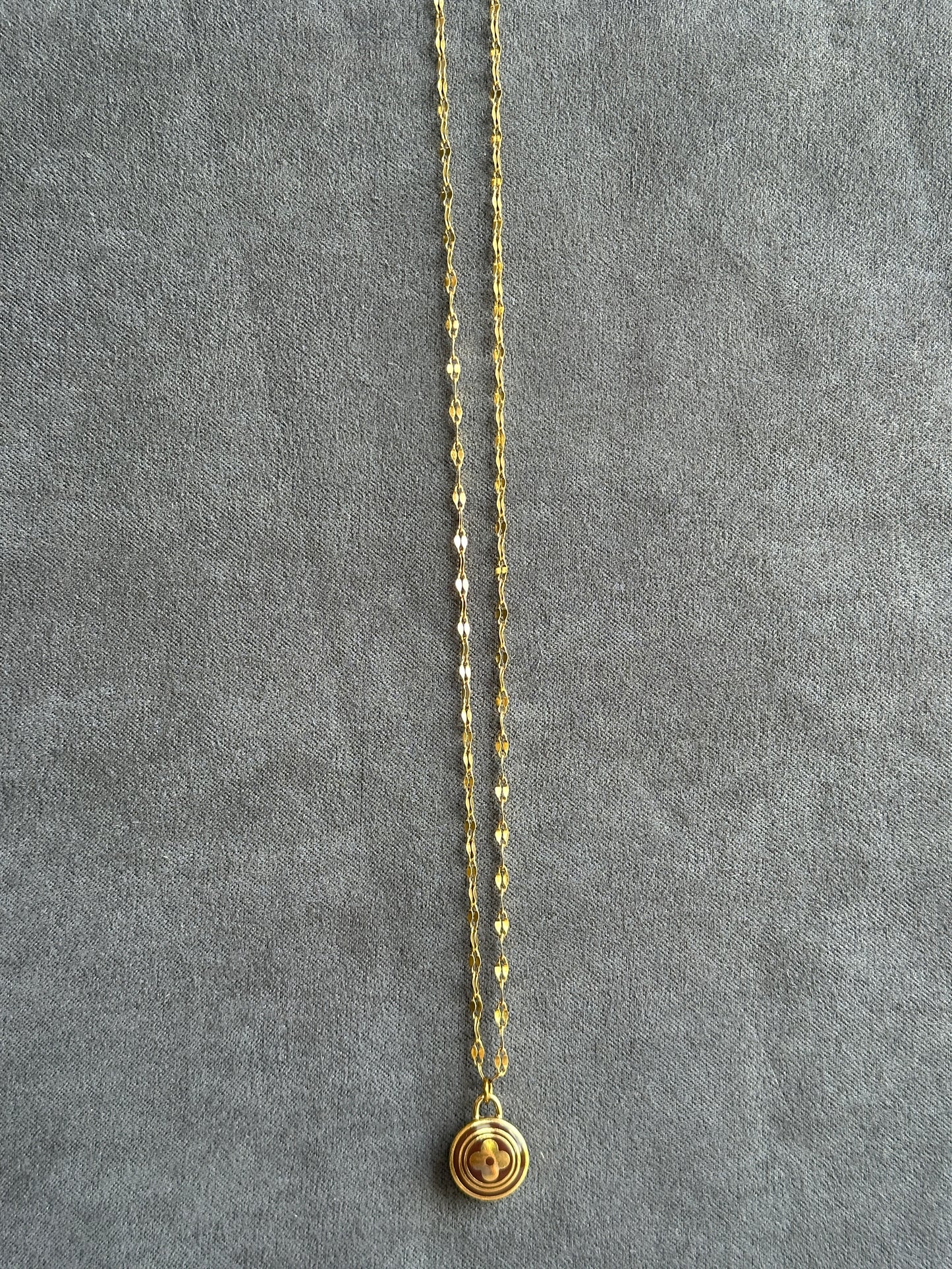 Upcycled Designer Charm Necklace . . . a second story, reimagined