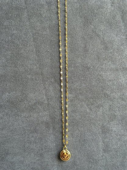 Upcycled Designer Charm Necklace . . . a second story, reimagined