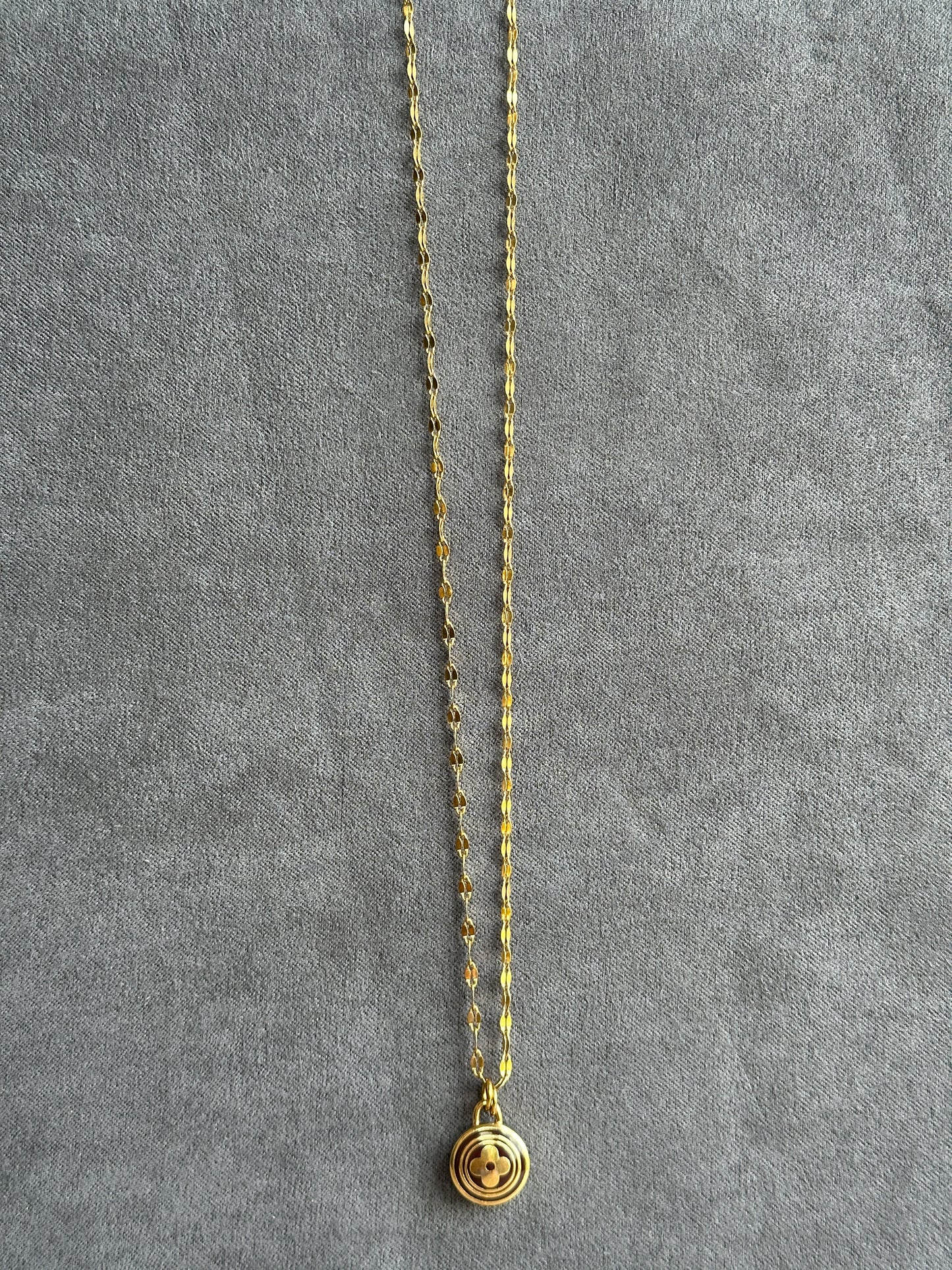 Upcycled Designer Charm Necklace . . . a second story, reimagined