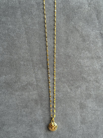 Upcycled Designer Charm Necklace . . . a second story, reimagined